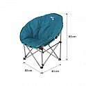 Skládací křeslo NILS Camp NC3070 modré