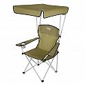 Skládací židle se stříškou NILS Camp NC3087 zelená