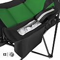 Skládací kempingové křeslo NILS Camp NC3501 zelené