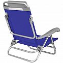 Skládací kempingové křeslo NILS Camp NC3502 šedé/modré