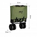 Kempingový vozík NILS Camp NC2602 150L zelený