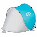 Samorozkládací plážový stan NILS Camp NC3173 modro-šedý