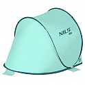 Samorozkládací plážový stan NILS Camp NC3173 mentolový
