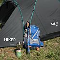 Turistický stan NILS Camp NC6010 Hiker šedý