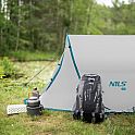Samorozkládací plážový stan NILS Camp NC3743 šedý