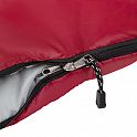 Prodloužený spací pytel NILS Camp NC2008 bordó/šedý