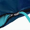 Prodloužený spací pytel NILS Camp NC2008 modrý/světle modrý