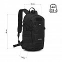 Batoh NILS Camp NC3905 Cobra 25L černý