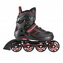 Kolečkové brusle NILS Extreme NA14174 černo-červené