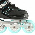 Kolečkové brusle NILS Extreme NA14174 černo-mentolové