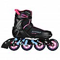 Kolečkové brusle NILS Extreme NA22151 Armour černá-růžová