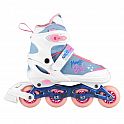 Kolečkové brusle NILS Extreme NA18168A Princess bílé