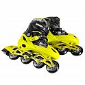 Kolečkové brusle NILS Extreme NA18137A Rocko žluté