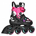 Kolečkové brusle NILS Extreme NA2053A VIBE růžové
