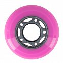 PU kolečka NILS EXTREME 64x24 mm růžové (4ks)