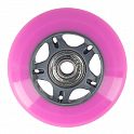 PU kolečka s ložisky NILS EXTREME 72x24mm ABEC 7 růžové