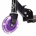 Skládací koloběžka NILS Extreme HD025 LED fialová