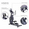 Eliptický trenažér HMS Premium AIR H5815