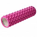 Fitness válec HMS FS205 45 cm, růžový