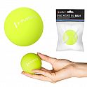 Masážní míč HMS BLC01 zelený - Lacrosse Ball