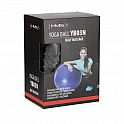 Masážní gymnastický míč HMS YB03N 65 cm šedý