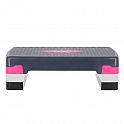 Step na aerobik HMS AS002 růžovo-šedý