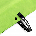 Spokey SIROCCO XL Rychleschnoucí cestovní osuška, 80 x 150 cm, zelená