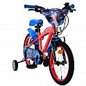 Dětské kolo Volare Spiderman 16", červené