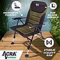 ACRA Outdoor Comfort křeslo s nastavitelnou tuhostí sedáku