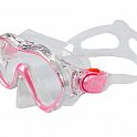 Šnorchlovací set 2 v 1, DĚTSKÝ, RŮŽOVÝ, obsahuje masku a šnorchl