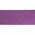 ACRA YOGA MAT fialová, s pozičními liniemi