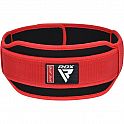 RDX Vzpěračský pás RX5 červený S - M