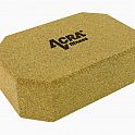 Cork wood yoga block 22.2x14,5x7.5cm