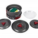 Acra C22 camping set nádobí alluminium pro 3-4 osoby