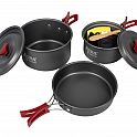 Acra C21 camping set nádobí alluminium pro 2-3 osoby