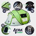 Acra Outdoor ST30 samorozkládací stan pro 2-3 osoby/2seconds - zelený se zatmavením