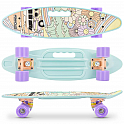 Spokey GROOVY Pennyboard s rukojetí, 56 cm