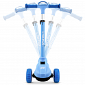 Spokey HOPI Skládací dětská tříkolka se svítícími kolečky, modrá