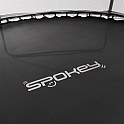 Spokey BOUNCE Trampolína 305 cm s ochrannou sítí a schůdky, černo-zelená