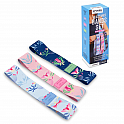 Spokey THE BLOOM BAND SET Sada 3 posilovacích textilních gum + obal