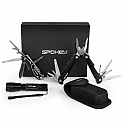 Spokey BOLD Sada multifunkčního nářadí v dárkové krabičce: nůž + kleště + svítilna
