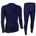 Spokey WINDSTAR SET Pánské termoprádlo, tmavě modré, vel. XL/XXL