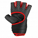 Spokey LAVA Neoprenové fitness rukavice, černo-červené, vel. XS/S
