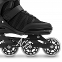 Spokey ACE Fitness kolečkové brusle, černé, vel. 43