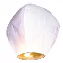 Lampion štěstí bílý