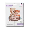 Fóliový balonek Lesní kamarádi Welcome Baby 86 cm