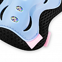 Spokey SHIELD 3dílná sada dětských chráničů, modro-růžové, vel. S-L