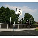 Basketbalová konstrukce streetball - exteriér (ZN), vysazení 1,2 m + pouzdro, CERTIFIKÁT