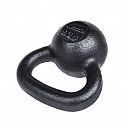 Litinový kettlebell HMS KZG04 4 kg, černý