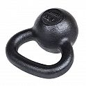 Litinový kettlebell HMS KZG06 6 kg, černý